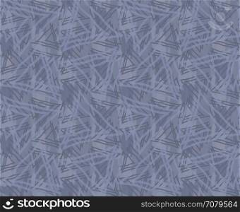 Overlapping triangles with marker brush.Hand drawn seamless background.Rough hatched pattern. Fabric design.