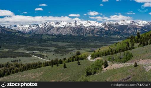 Overlook on the Sawtooth Scenic Byway, Idaho