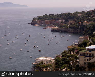 Overview of Naples coastline