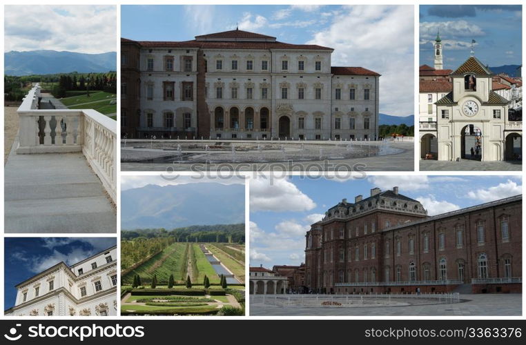 Overview of Venaria Reale Castle