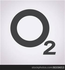 Oxygen O2 Icon