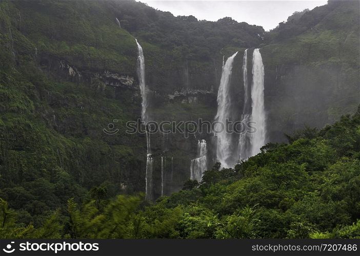 Ozarde waterfall, Koynanagar, Maharashtra, India