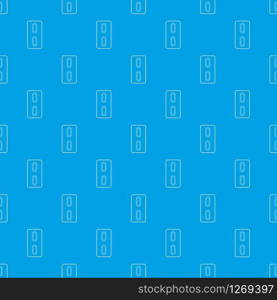 Pack of two tablets pattern vector seamless blue repeat for any use. Pack of two tablets pattern vector seamless blue