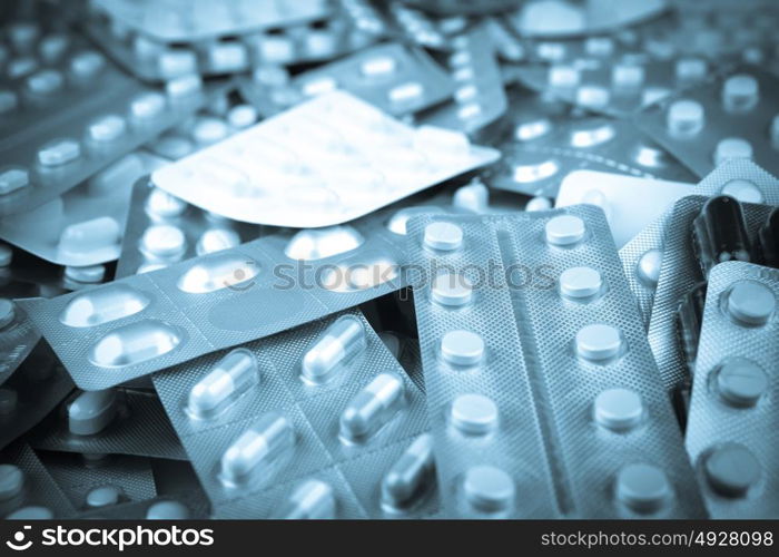 Packs of pills