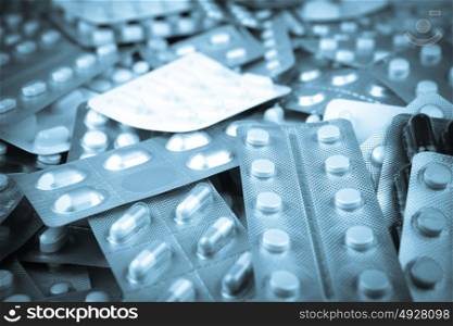 Packs of pills