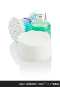 pads swabs and small bottle