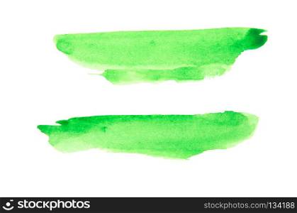 paint brush stroke texture watercolor spot blotch isolated