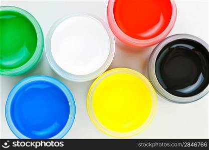 Paint of different colors