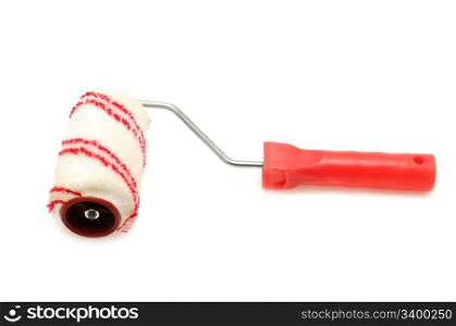paint roller isolated on a white