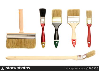 paintbrush isolated on a white background