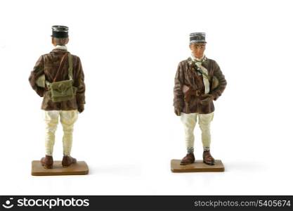 Painted toy soldier
