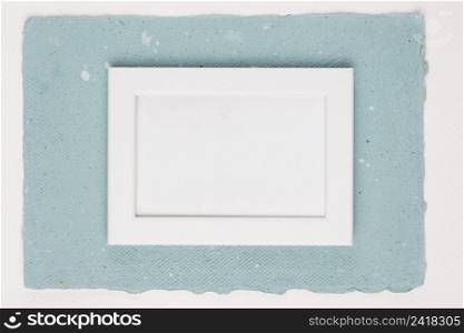 painted white frame textured paper white backdrop