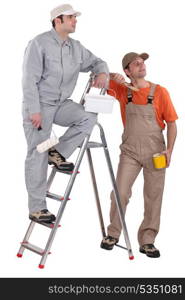 Pair of painters