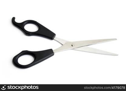 pair of scissors isolated on white background
