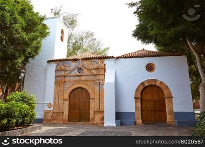 Pajara church Fuerteventura called Nuestra senora de Regla at Canary Islands