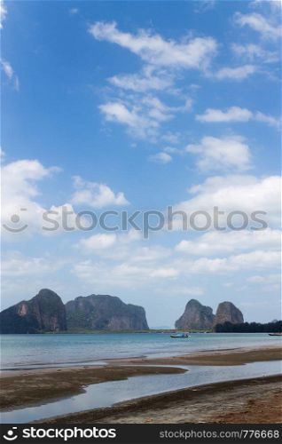 Pak Meng beach landscape, Trang province, Thailand