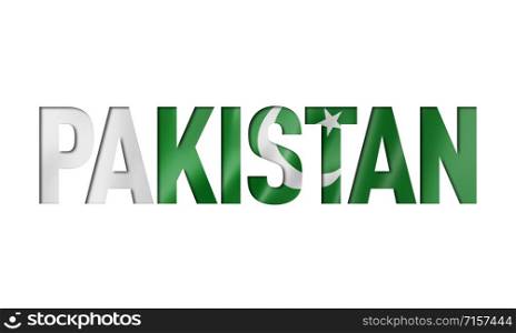 pakistani flag text font. pakistan symbol background. pakistan flag text font