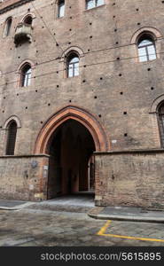 Palace of the merchandise Bologna italy