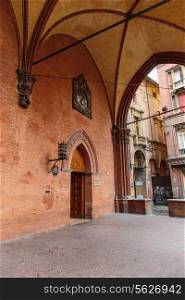 Palace of the merchandise Bologna italy
