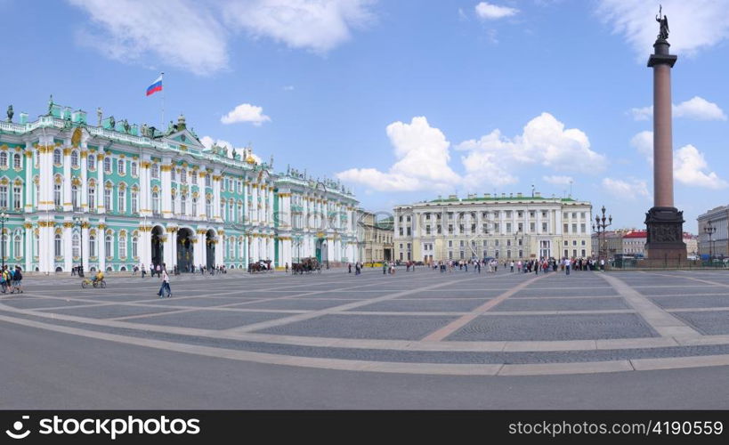 Palace Square, Saint-Petersburg, Russia