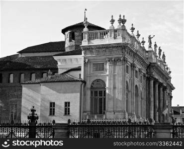 Palazzo Madama, Turin. Palazzo Madama (Royal palace) in Piazza Castello Turin Italy