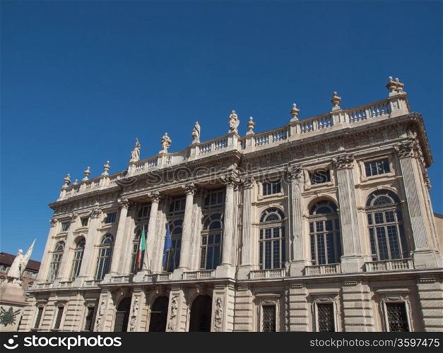 Palazzo Madama Turin. Palazzo Madama (Royal palace) in Piazza Castello Turin Italy