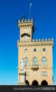 Palazzo Pubblico - The city hall in San Marino