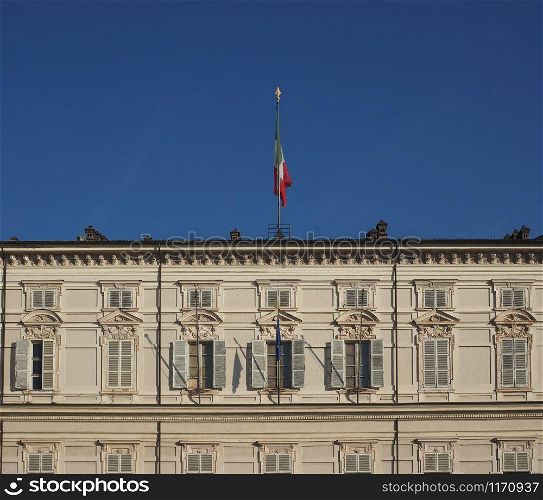 Palazzo Reale (translation Royal Palace) in Turin, Italy. Palazzo Reale in Turin