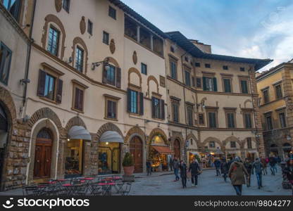 Palazzo Vecchio is the historical center of Florence. Italy