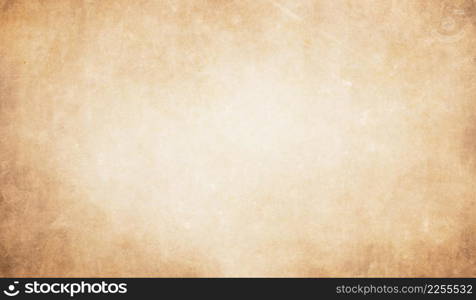 Pale brown vintage Paper texture background, kraft paper horizontal with Unique design of paper, Soft natural paper style For aesthetic creative design