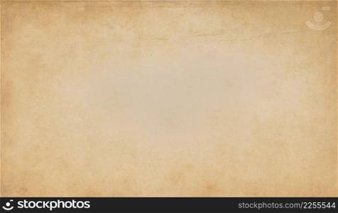 Pale brown vintage Paper texture background, kraft paper horizontal with Unique design of paper, Soft natural paper style For aesthetic creative design