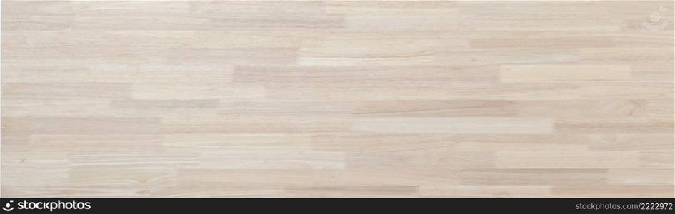 Pale brown wooden texture background, panorama long banner wood For aesthetic creative design