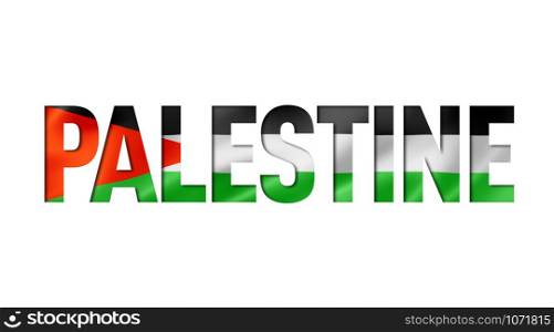 palestinian flag text font. palestine symbol background. palestine flag text font