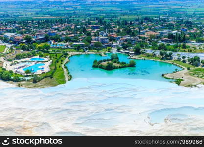 Pamukkale, natural site in Denizli Province in southwestern Turkey