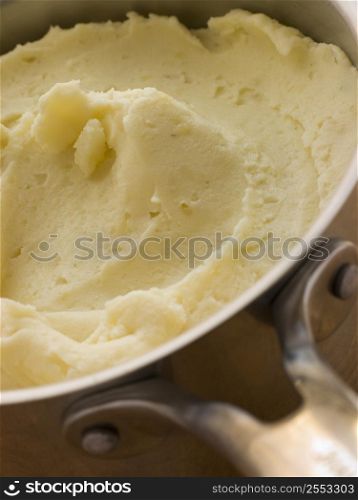 Pan of Mashed Potato