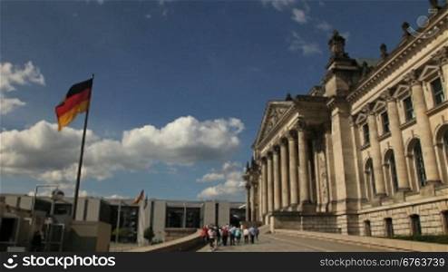 Pan of the site of German Bundestag
