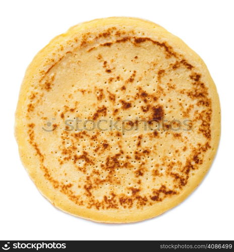 pancake isolated over white background