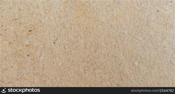 Panorama brown paper surface texture and background with copy space.