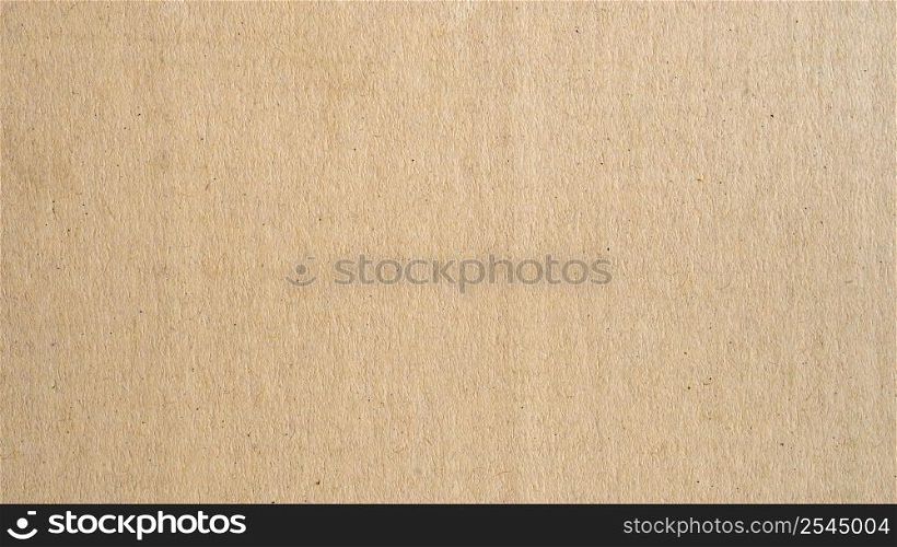 Panorama brown paper surface texture and background with copy space