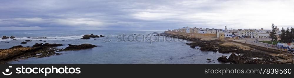 Panorama from Essaouria, Morocco