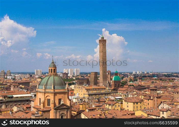 Panorama of Bologna Emilia Romagna Italy.. Panorama of Bologna Emilia Romagna Italy
