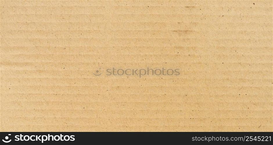 Panorama of brown paper texture and background and texture with copy space