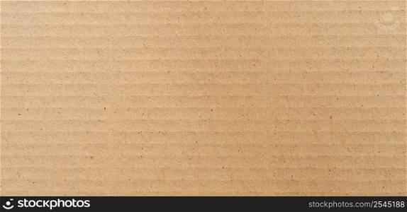 Panorama of brown paper textureand background and texture with copy space