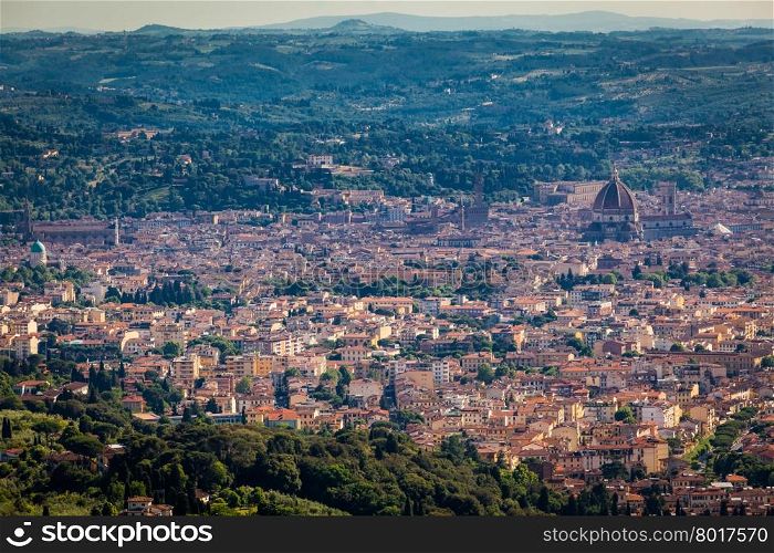 Panorama of Florence, Italy