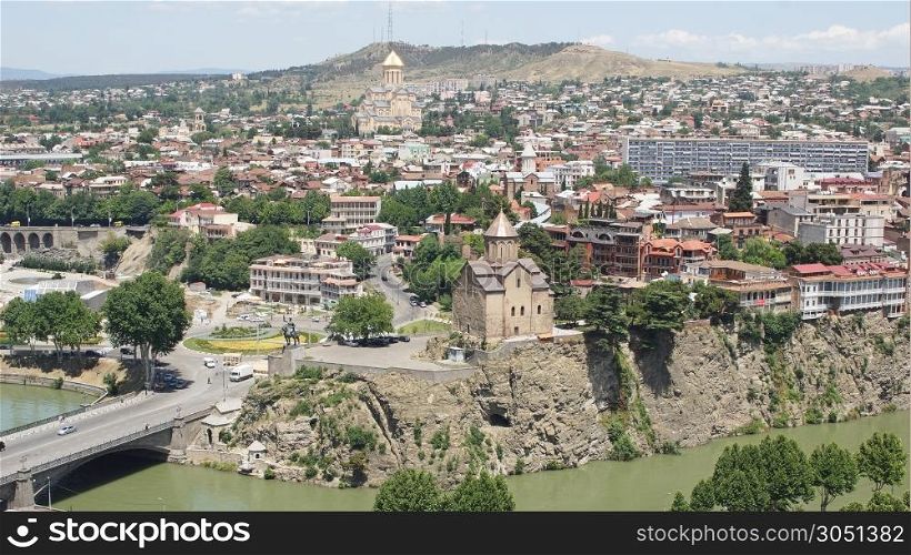 Panorama of Tbilisi, Georgia, Europe
