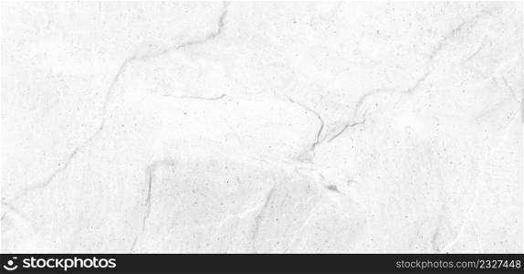 Panorama of White marble tile floor texture and bckground with copy space