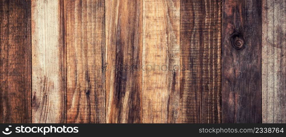 panorama shot of wood background texture