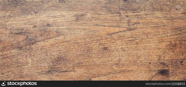 panorama shot of wood background texture with copy space