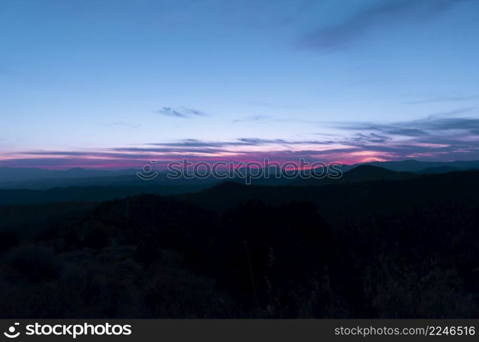 panoramic crystal blue clear sky