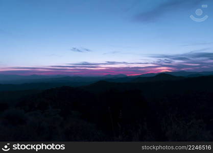 panoramic crystal blue clear sky